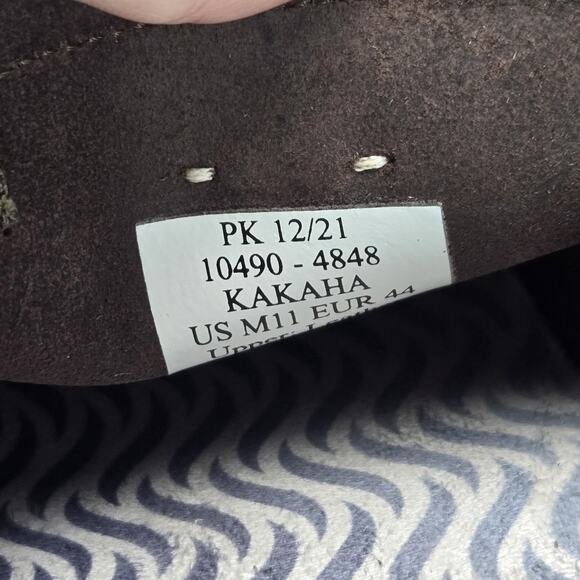 NEW Olukai Kakaha Mens Size 11 Slip On Shoes Leather Loaferes Brown Casual main image 8